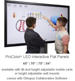ProColor Interactive Flat Panels