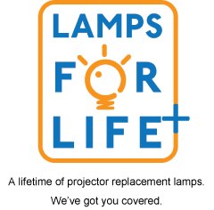 LAMPS 4 LIFE! One fee - unlimited replacement lamps